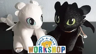 Build-A-Bear Toothless & The Light Fury REVIEW! How to train your Dragon: The Hidden World