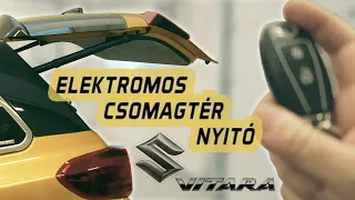 Suzuki Vitara 2019 elektromos csomagtérnyitó beszerelés