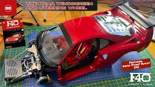 Build a Ferrari F40 Competizione issue 88. A 1/8 Scale Supercar model PartWorks build