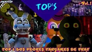 Listado de los PEORES fangames de Five Nights at Freddy's (FNaF) Volumen 1