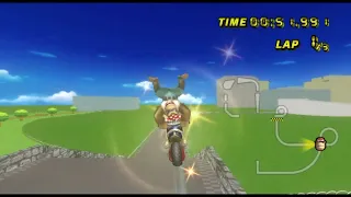 Mario Kart Wii final city track