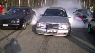 Mercedes   E55 AMG W210 vs  E500 W124