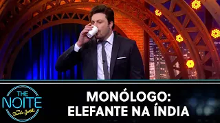 Monólogo: Elefante na Índia | The Noite (27/06/22)