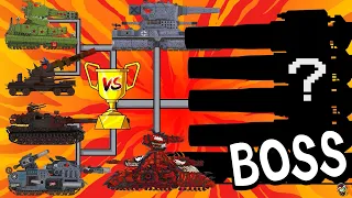 Power Levels: BOSS vs BOSS. Who is strongest in World of Tank? TankAnimations