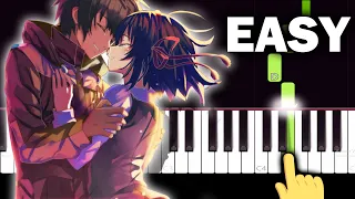 Kimi no na wa OST - Kataware Doki - EASY Piano tutorial