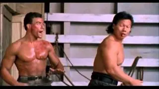 Van Damme vs  Bolo Yeung Double Impact Fight Scene   YouTube