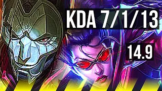 JHIN & Zac vs VAYNE & Soraka (ADC) | 7/1/13 | BR Master | 14.9