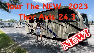 Tour the NEW 2023 Thor Axis 24.3 Small A-Class RV