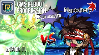 MapleStory [GMS Reboot] Progression Episode 11 - 25k Stats Achieved! + Guardian Angel Slime Solo