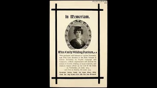 Emily Wilding Davison: A Life in Archives