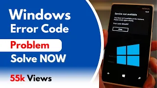 windows microsoft phone error code solve