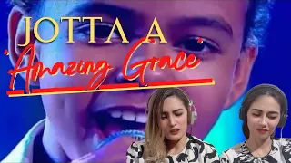 Our very first reaction to Jotta A | ‘Amazing Grace’ | What a voice!!! 🤯🤯