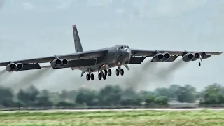 Barksdale's B-52 Bombers In Action