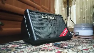 Roland Cube Street EX как звучит гитарный перегруз на малой громкости
