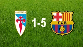 SD Compostela 1-5  FC Barcelona - Full Match 12/10/1996  (La Liga 1996/97)