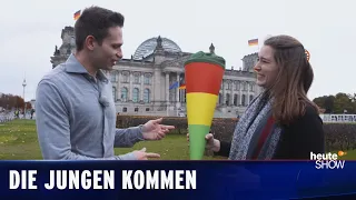 Plötzlich Abgeordnete! So erleben zwei Jungpolitikerinnen ihren Start in den Bundestag | heute-show