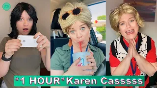 *1 HOUR* Karen Cassssss New TikTok Compilations 2024 | Best Karen Cassssss TikTok Videos