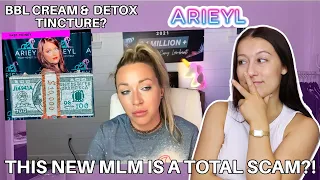 THIS NEW MLM IS A TOTAL SCAM? Arieyl zoom call