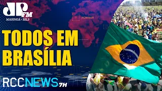RCC News 7h |14/11| Manifestantes organizam grande ato em Brasília para o feriado de 15 de novembro