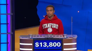 A Come-From-Behind Win in Quarterfinals #1 - Jeopardy! National College Championship