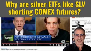 Why are silver ETFs like SLV shorting COMEX futures?