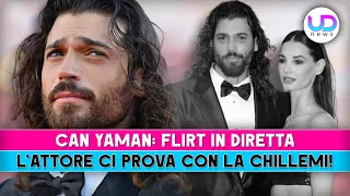 Can Yaman, Il Flirt In Diretta: L'Attore Ci Prova Con Francesca Chillemi!