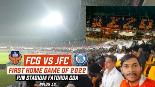 FCG vs JFC 2022 | Fatorda Stadium Goa Vlog | Hero ISL 2022 | FCG First Match of The Season |