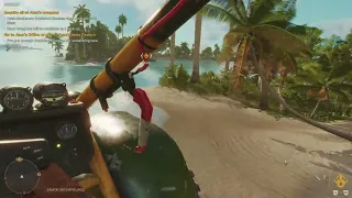 Far Cry 6. Dune buggy paraglider.