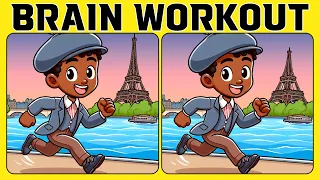 🧠🧩Spot the 3 Differences | Brain Workout 《A Little Difficult》