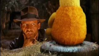 Flat Eric starrs in Indiana Jones!