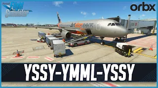 MSFS LIVE | Real World Jetstar OPS | Fenix A320 v2 | Sydney to Melbourne