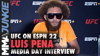 Luis Pena says the 'Violent Bob Ross' everyone has waited for will be at UFC on ESPN 22