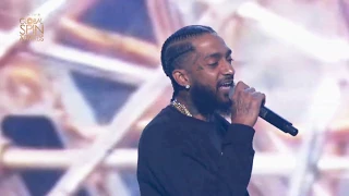 NIPSEY HUSSLE DJ K-SWIZZ (Global Spin Awards 2018)