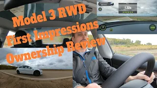 Tesla Model 3 RWD First Impressions Ownership Review