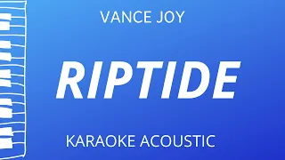 Riptide - Vance Joy (Karaoke Acoustic Piano)