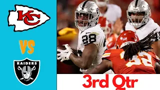 KC Chiefs vs. Las Vegas Raiders Full Highlights 3rd Qtr HD | NFL Week 12, 2023