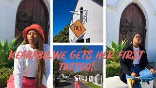 VLOG: KEARABILWE GETS HER FIRST TATTOOS! | Gugu also got one but vlog this isn't about her, lol.