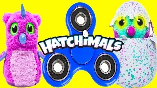 Hatchimals Fidget Spinner Game with Paw Patrol, LOL Surprise, Colleggtibles, Flipazoo Pt 2