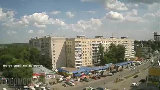 Timelapse 04-07-2016 - Новомосковск, Украина