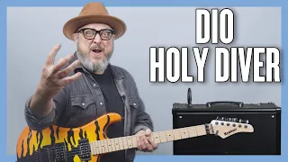 Dio Holy Diver Guitar Lesson + Tutorial