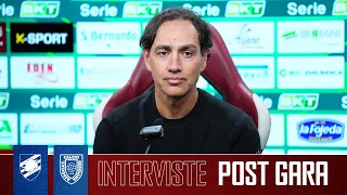 INTERVISTE POST GARA: UC SAMPDORIA vs AC REGGIANA