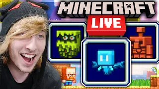 🔴 MINECRAFT LIVE 2021 (My Reaction) | MOB VOTE LIVE | Minecraft Wild Update Reveal