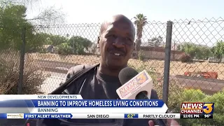 Banning homeless camp: Progress being made on new ‘Opportunity Village’