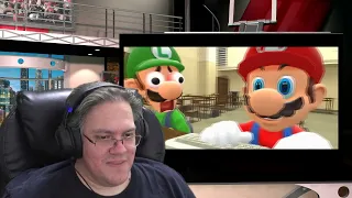 Luigi Getting Dangerous, Video ends when Mario gets 1 IQ Reaction