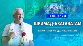 19/04/2023 Шримад-Бхагаватам 8.12.8. Е.М. Чайтанья Чандра Чаран прабху. Вриндаван парк, Казахстан