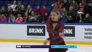 Niki Wories. Finlandia trophy 2019, FS