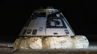 Boeing Orbital Flight Test Starliner Lands