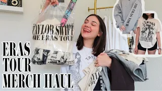 ERAS TOUR MERCH HAUL & TRY ON || alecksis victoria