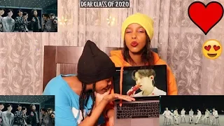 BTS | Dear Class Of 2020 Performance REACTION!!|African Girls REACTION 💜💜