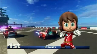 Sonic & All-Stars Racing Transformed (PS3) Alex Kidd in Dragon Cup (Expert)